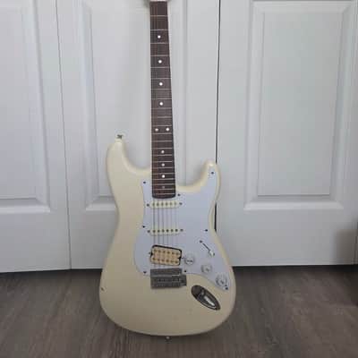 Kurt cobain k strat Fernandes le 90s - Arctic White image 3