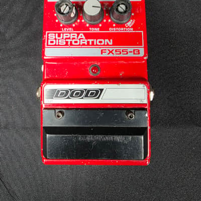 DOD Supra Distortion FX55-B 1986 - 1998 - Red image 1