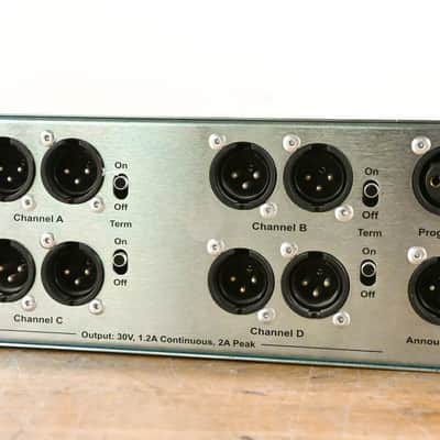 Clear-Com MS-704 2RU Four-Channel Main Station CG012TP image 8