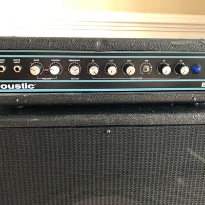 Acoustic B200H Head and 15inch speaker cabinet Black image 2