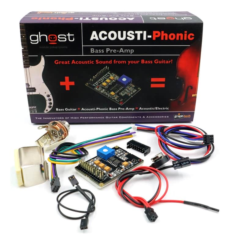Graph Tech Kit de preamplificador básico Ghost Bass Acousti-Phonic (PE-0340-00) image 1