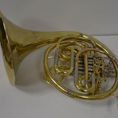 Trompa Doble Sib/Fa Yamaha 561 en buen estado image 10