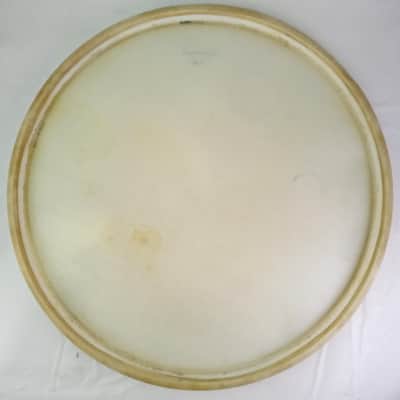 Slingerland 16"Calf Skin Floor Tom Drum Head Resonant Vintage 50s Radio King USA image 3