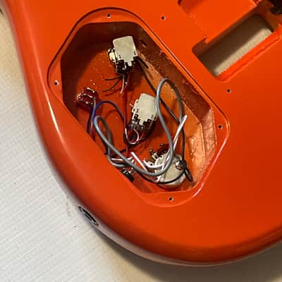 2020 Kramer Pacer Vintage Series Bengal Tiger Stripe Guitar Body Floyd Ready image 17