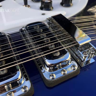 ♚TIMEWARP♚RARE♚2009 Rickenbacker 370-12 String ♚ MIDNIGHT BLUE ! ♚360♚£80 SETUP♚ image 7