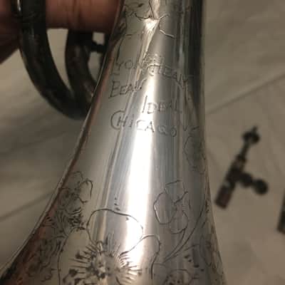 LYON AND HEALY IDEAL CORNET FOR  PARTS NOT SURE WHAT YEAR MAKE AN OFFER image 1