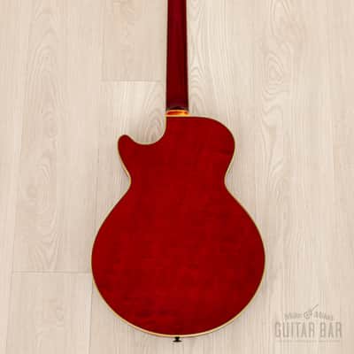 1989 Ibanez George Benson Signature GB30 Trans Red, Near-Mint w/ Case & Tag image 3