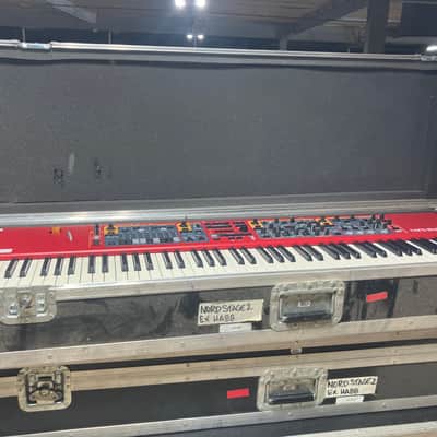 Nord Stage 2 EX HA88 Hammer Action 88-Key Digital Piano 2015 - 2016 - Red image 4