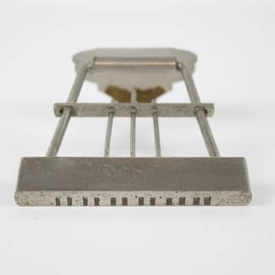 1950-1960's Vintage Hofner 12-String Trapeze Tailpiece Nickel All Original image 8