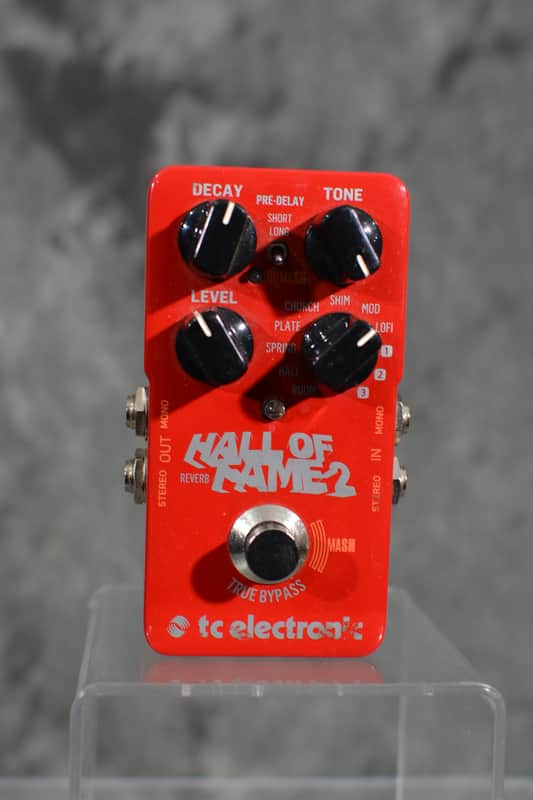 TC Electronic Hall Of Fame 2 Reverb Pedal w FAST Same Day Shipping image 1