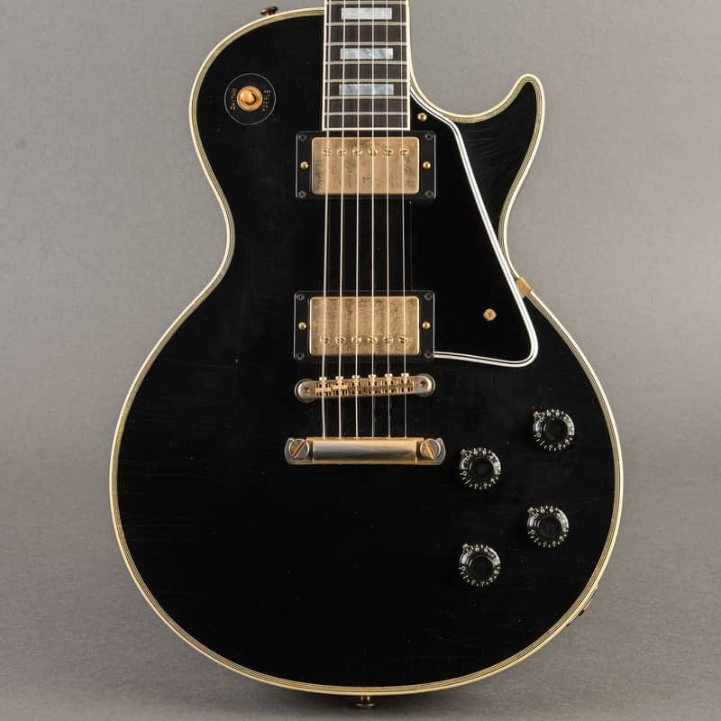 Gibson Murphy Lab '57 Les Paul Custom Pre-Production Prototype 09, Ultra Light Aging 2020, Ebony image 1