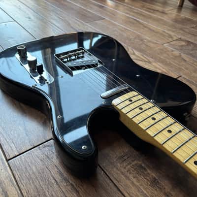 1988 Fender CTL-50M Telecaster 1972 Reissue Black Electric Guitar MIJ Fujigen Japan image 8