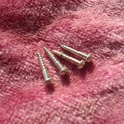 Vintage 1959 Gibson PAF nickel plated phillips base plate screws Les Paul Burst image 1
