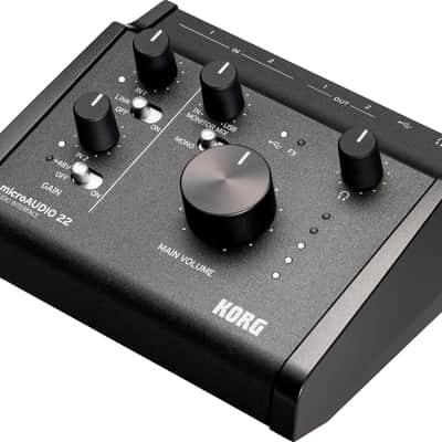 Korg MicroAUDIO 22 2x2 USB-C Audio Interface image 3