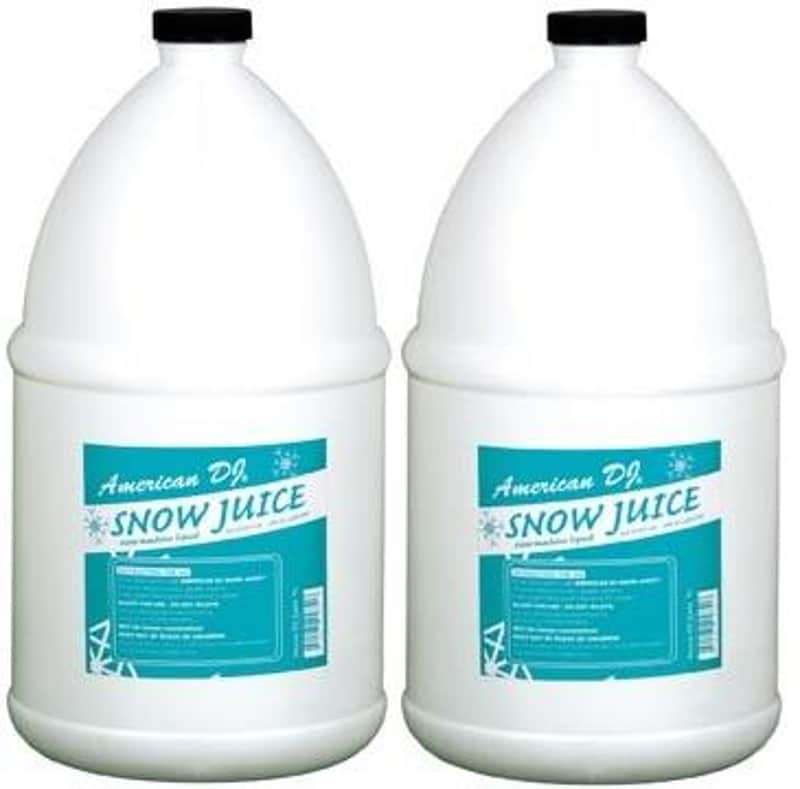 American DJ Snow Gal 2-Pack | 2 Gallons of Snow Machine Fluid for Flurry Effects image 1