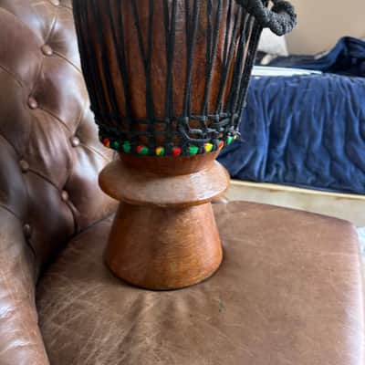 Handcrafted African Djembe image 4