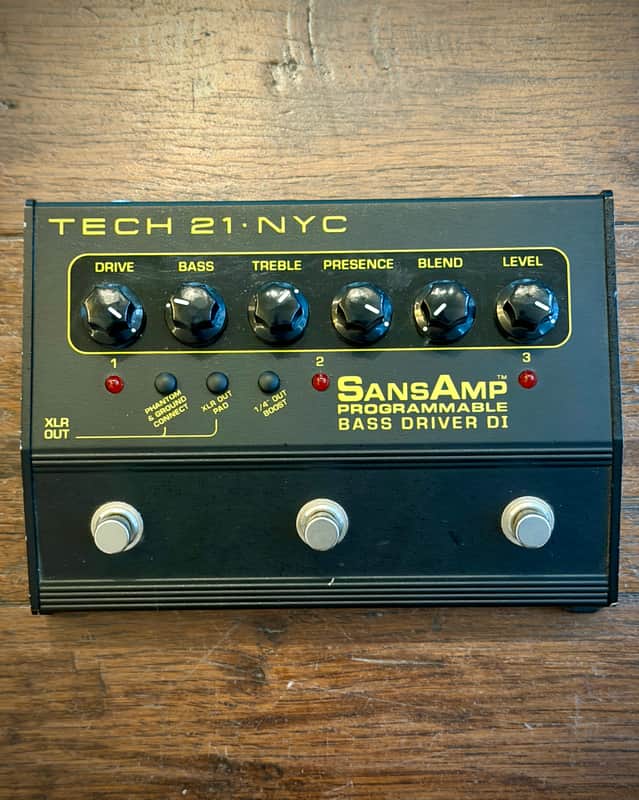 Tech 21 Sansamp Bass Driver D.I. V2