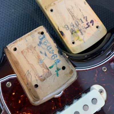 Fender American Vintage '65 Jaguar 2012 Sunburst Lacquer Finish USA w/ OHSC, Case Candy image 11