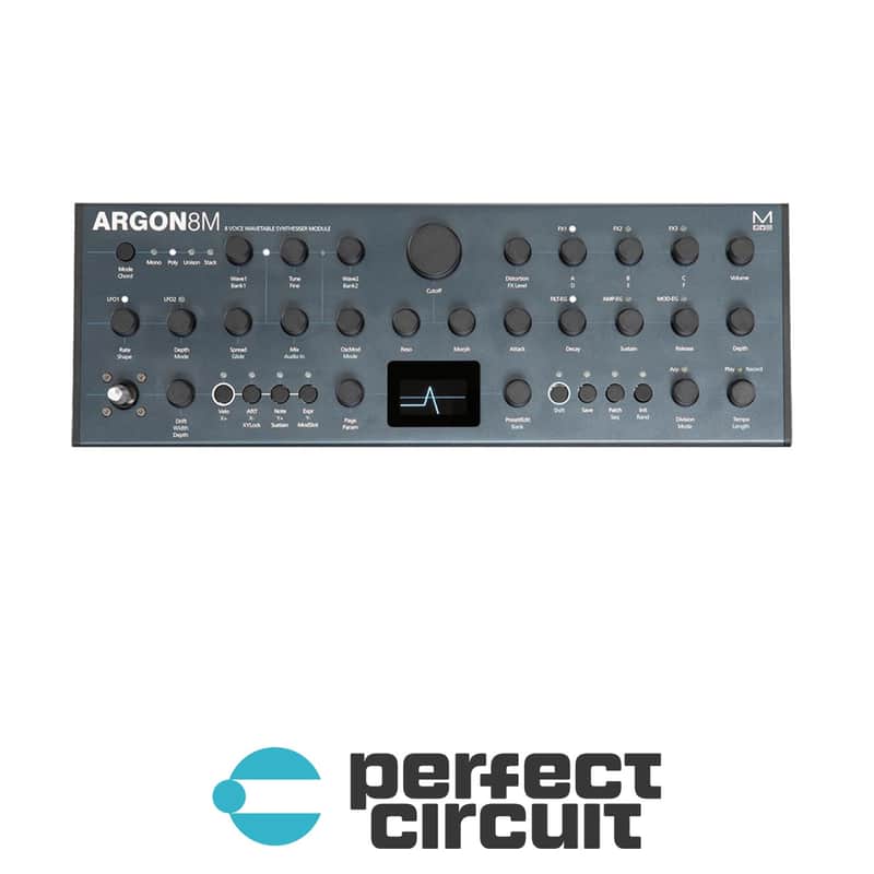 Modal Electronics Argon8M 8 Voice Wavetable Synthesizer | Reverb