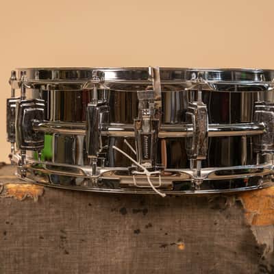 1980s Ludwig 5x14 LM400 Supraphonic Snare Drum image 4