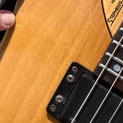 1990 Washburn N4 prototype  1 of a kind 24 fret neck image 20
