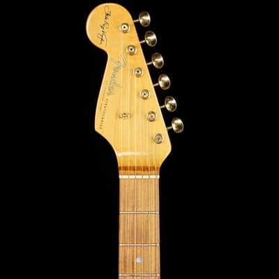 Fender  Custom Shop Masterbuilt Lefty Stevie Ray Vaughn SRV Stratocaster 1993 Sunburst image 4