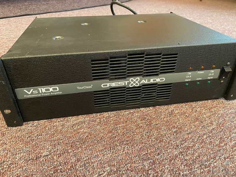 Crest Audio Vs1100 Professional Power Amplifier | Reverb