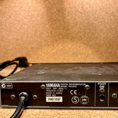 Yamaha REV500 Digital Reverberator – 1990s – Serviced – Warranty image 13