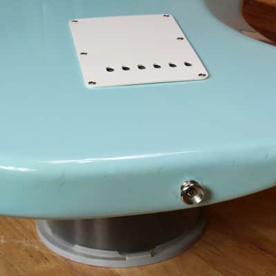 Fender Special Edition 60s Stratocaster Lacquer Daphne Blue Matching Head 29778 image 14