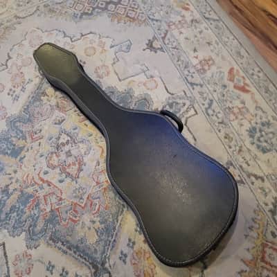 Vintage Black Chipboard Offset Electric Bass Guitar Case - 1960s? 1970s? Fits Fender and Ric image 3
