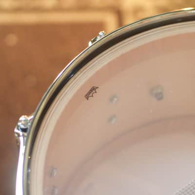 DW 7x14 Collector's Standard Maple Natural Lacquer Snare Drum - SO#1441966 image 6