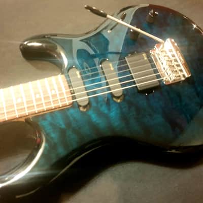 Musicman Luke 2 II BFR Bahama blue Burst | Reverb