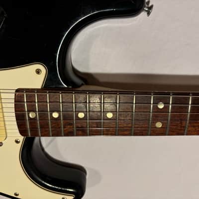 Fender Stratocaster 1965 - Factory-Original Black Over Charcoal Frost image 14