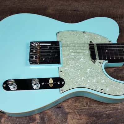 MyDream Partcaster Custom Built - Sonic Blue Wenge Dreamsongs image 4