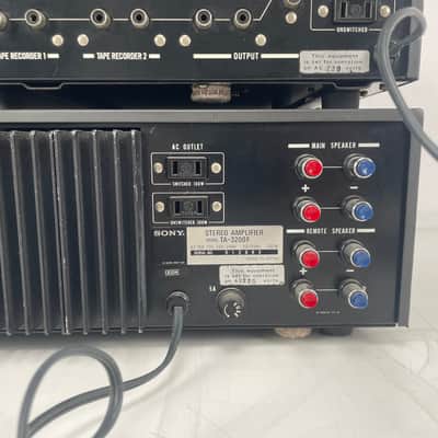 Sony - TA-2300F/TA-2000F - Pre/Power-Amplifier Set - Serviced (Cleaned) image 12