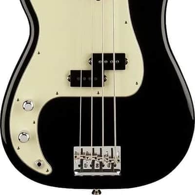 American Professional II Precision Bass Left-handed - Black with Maple Fingerboard image 3