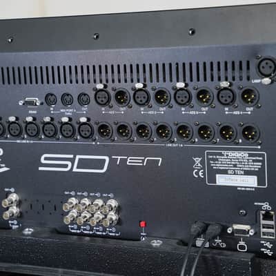 DiGiCo SD10 Digital Mixing Console w/ Waves Card, ST Optical & Road Case CG00Q7W *ASK FOR SHIPPING* image 20