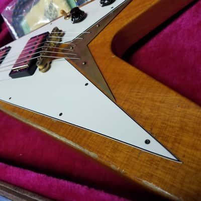 2008 #1 of 100 Gibson 50th Anniversary 1958 Korina Flying V First Ever Made In Custom Shop One of Historic Makeover Kim LaFleur’s Favorite Creations! image 5