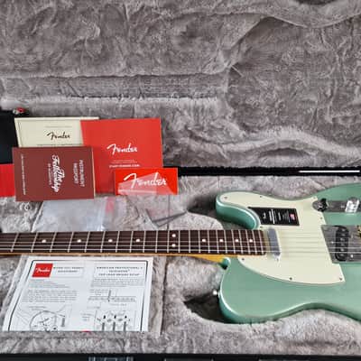 Fender American Professional II Telecaster Mystic Surf Green Rosewood BRAND NEW USA Guitar image 1