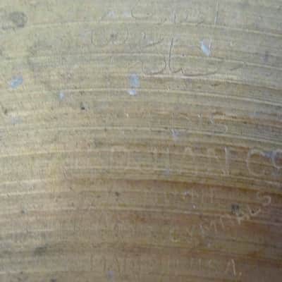 14" Zildjian A Paper-Thin Hihat Cymbal - Vintage 1960s image 5