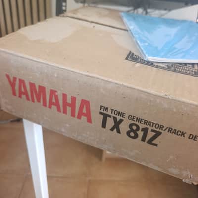Yamaha TX81Z Rackmount FM Tone Generator 1987 - 1988 - Black