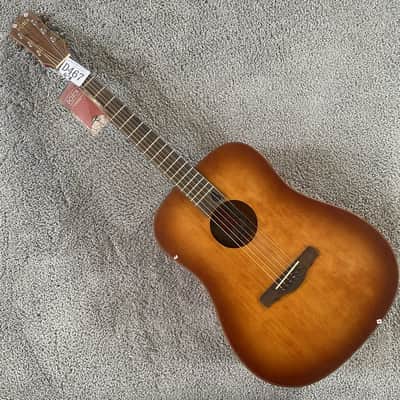 41 Inch Vintage Acoustic Guitar, Solid Spruce Top Body, Mahogany Neck, Rosewood Fingerboard image 2