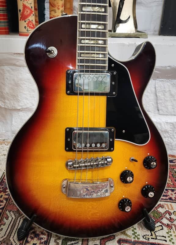 COLLECTORS! 1983 Custom Hagstrom Super Swede Tobacco/Cherry Burst 1983 Sweden image 1