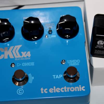 TC Electronic Flashback 2 X4 Delay and Looper Effects Pedal with power adapter image 4