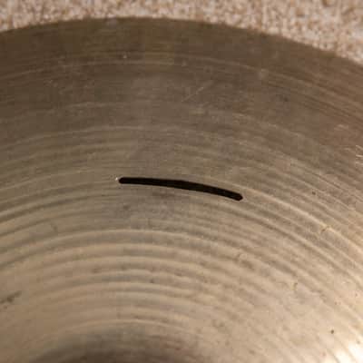 Vintage Zildjian 14" Thin Hi Hat Cymbals 706g 729g image 10
