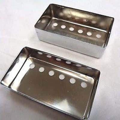 Chrome Pickup Covers for Electric Guitar 52mm image 3