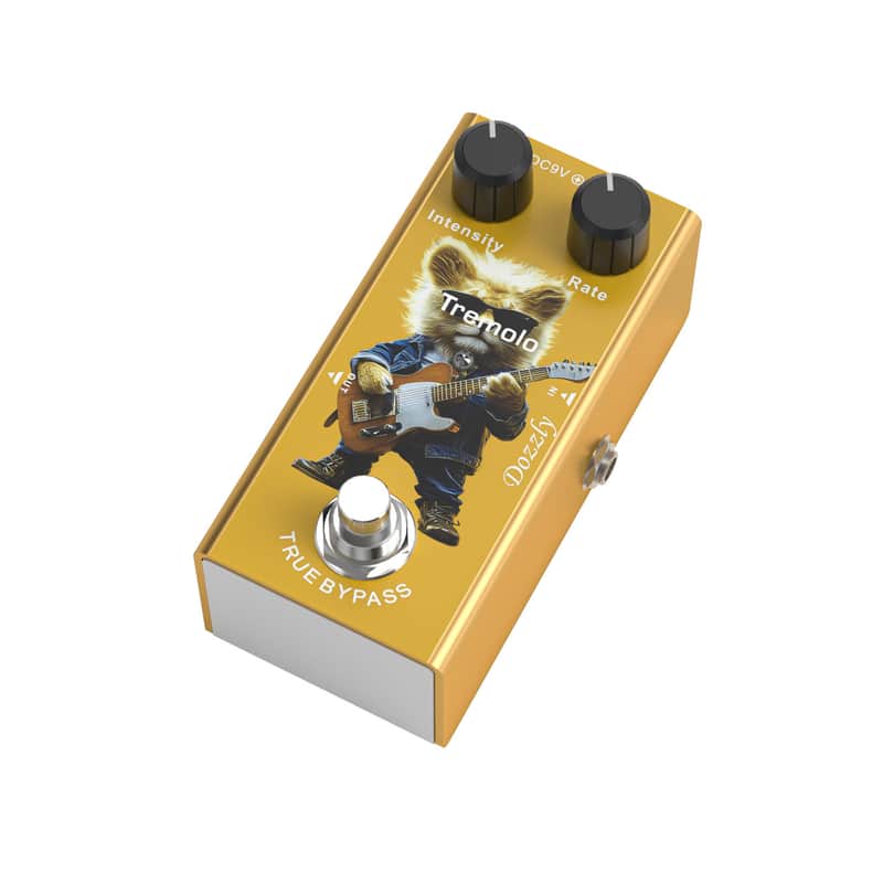 Dozzly Tremolo Pedal Mini Guitar Effects Pedal True Bypass for Electric Guitar image 1