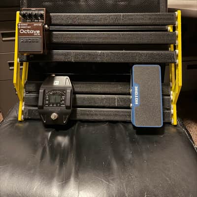 NuX NPB-L Bumblebee Large Pedal Board with Soft Case 2010s - Black / Yellow image 7
