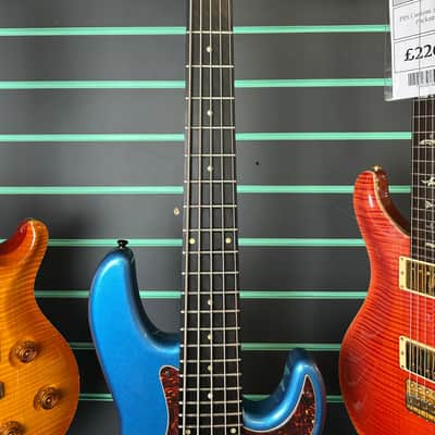 Overwater J Series Contemporary 5-String Metallic Blue 2023 Electric Bass image 6