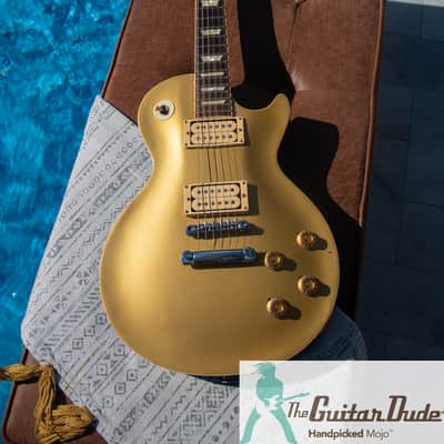 Vintage 1980 Tokai Reborn Old LS-50 Gold Top - Gibson 'Lawsuit' Era (Open Book Headstock) Les Paul - Made in Japan - Pro Set Up w Perfect Frets/Action/Intonation! image 8